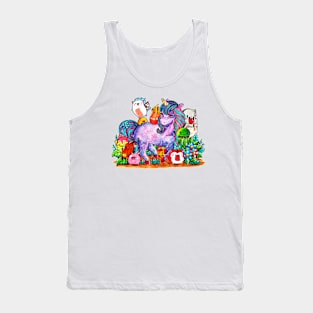 Zodiac VIRGO Doodle Art Series Tank Top